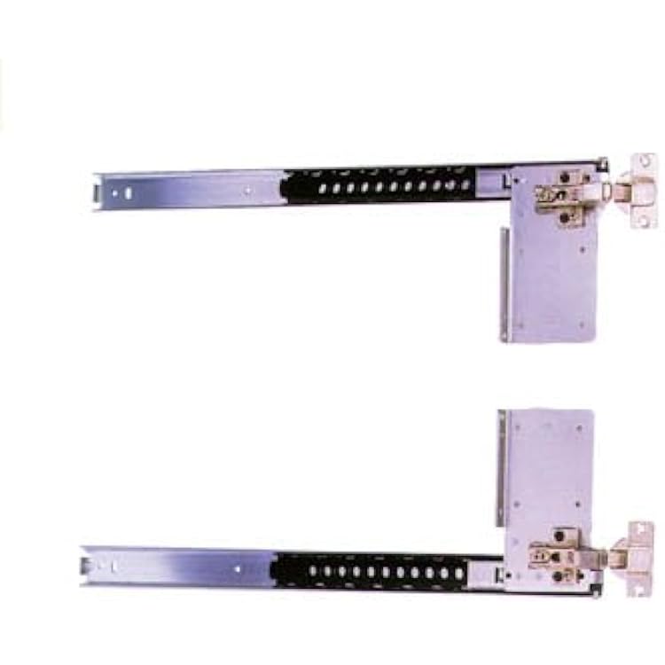 KV Pivot Door Slide Hardware Inset Application Self Closing 18 18 Slide Kit Anochrome