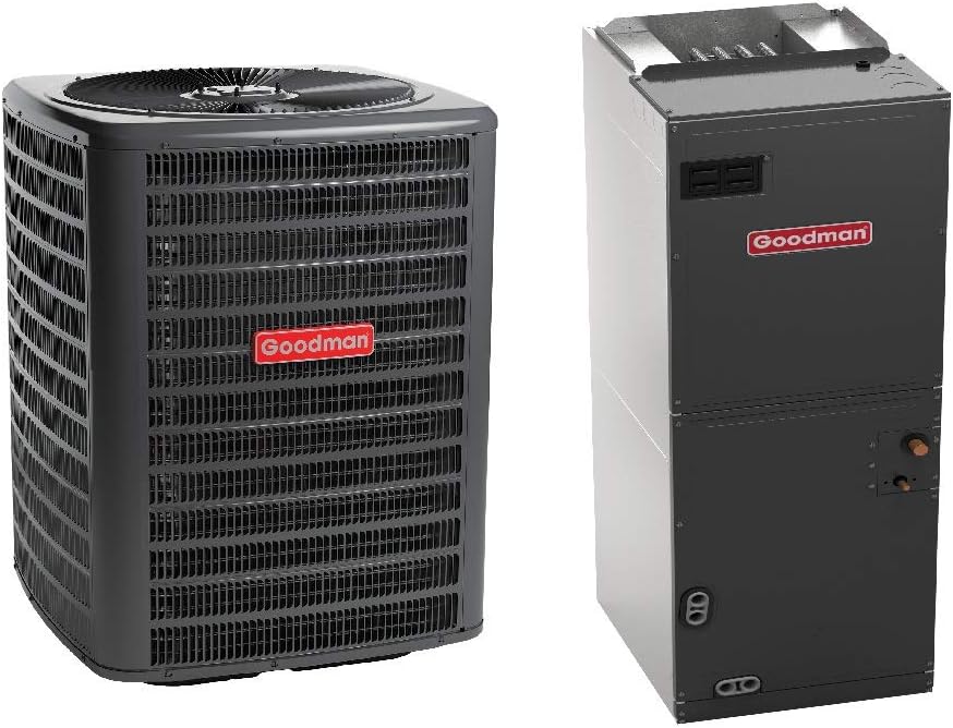 Goodman 2.5 Ton 14 Seer نظام تكييف هواء مع معالج هواء متعدد المواضع