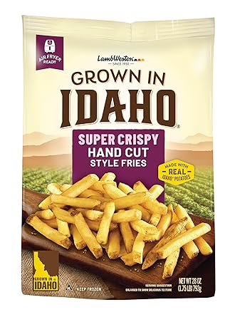 Grown in Idaho Super Crispy Hand Cut Style Fries, 28oz (Frozen)